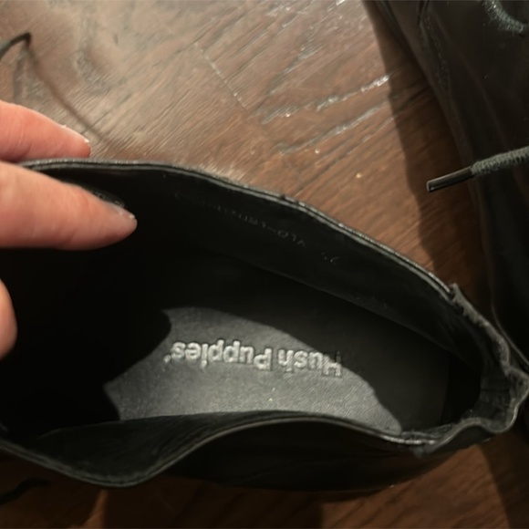 Hush puppies like new condition used 2 times leather shoes size EU 44 Stunning - Picture 8 of 8